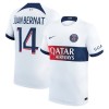 Maglia ufficiale Paris Saint Germain Juan Bernat 14 Trasferta 2023-24 per Uomo